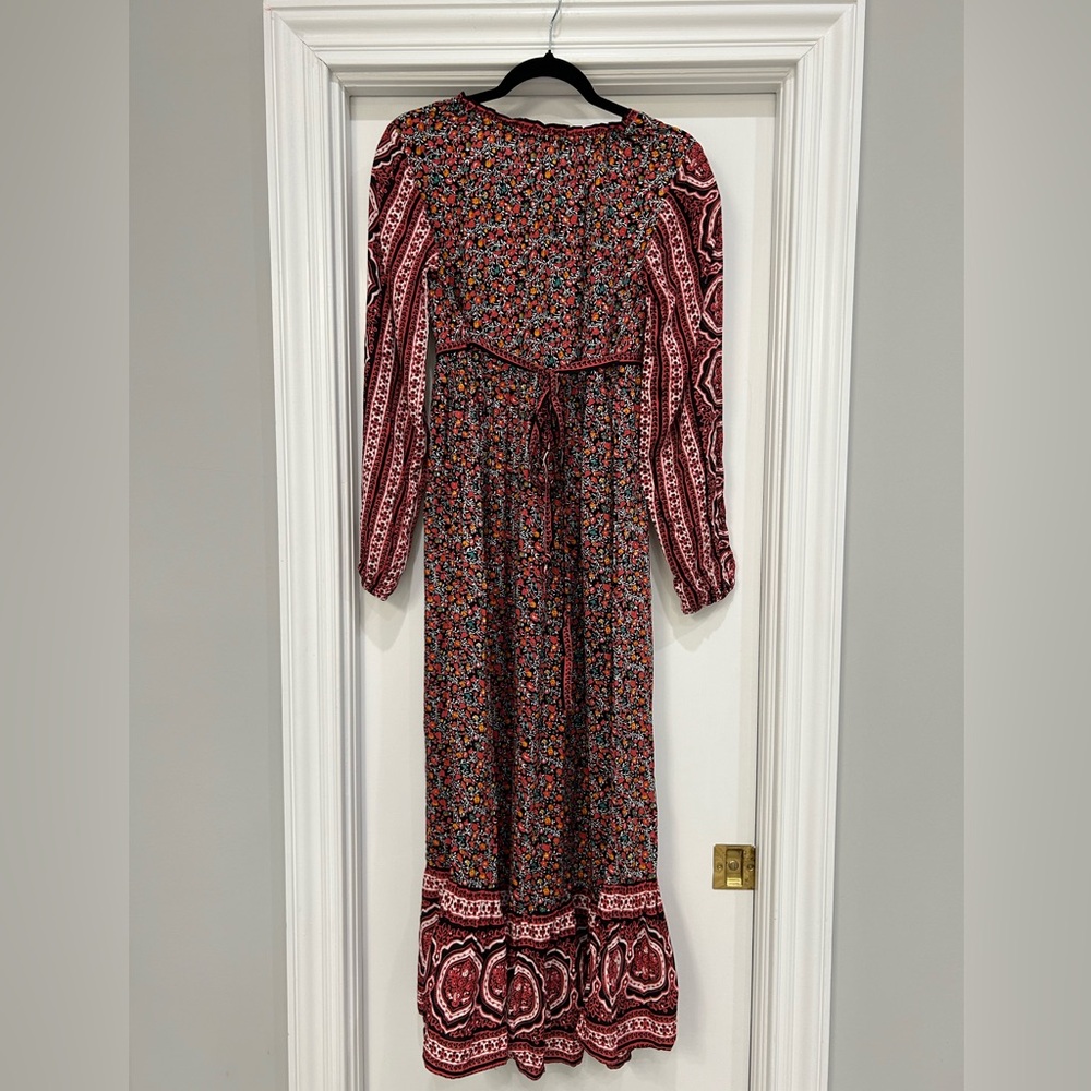 NEW Natural Life V-neck dress with tassels. Size XS. NWT. - Picture 7 of 11